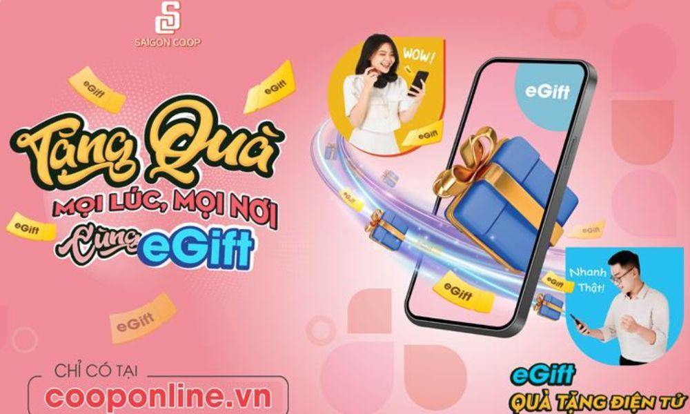 Tặng quà mọi lúc mọi nơi cùng E-gift