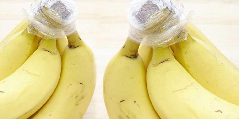 Sử dụng màng bọc thực phẩm để bảo quản chuối