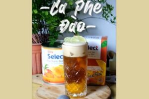 Cà phê đào thơm ngon độc đáo, dễ làm tại nhà