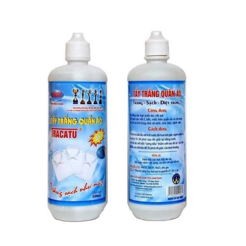 Nước tẩy mốc quần áo Tracatu
