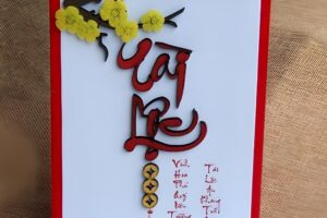 Cách làm thiệp chúc Tết