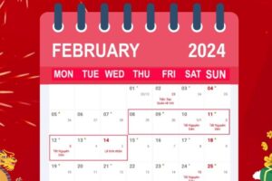 Lịch nghỉ Tết nguyên đán 2024