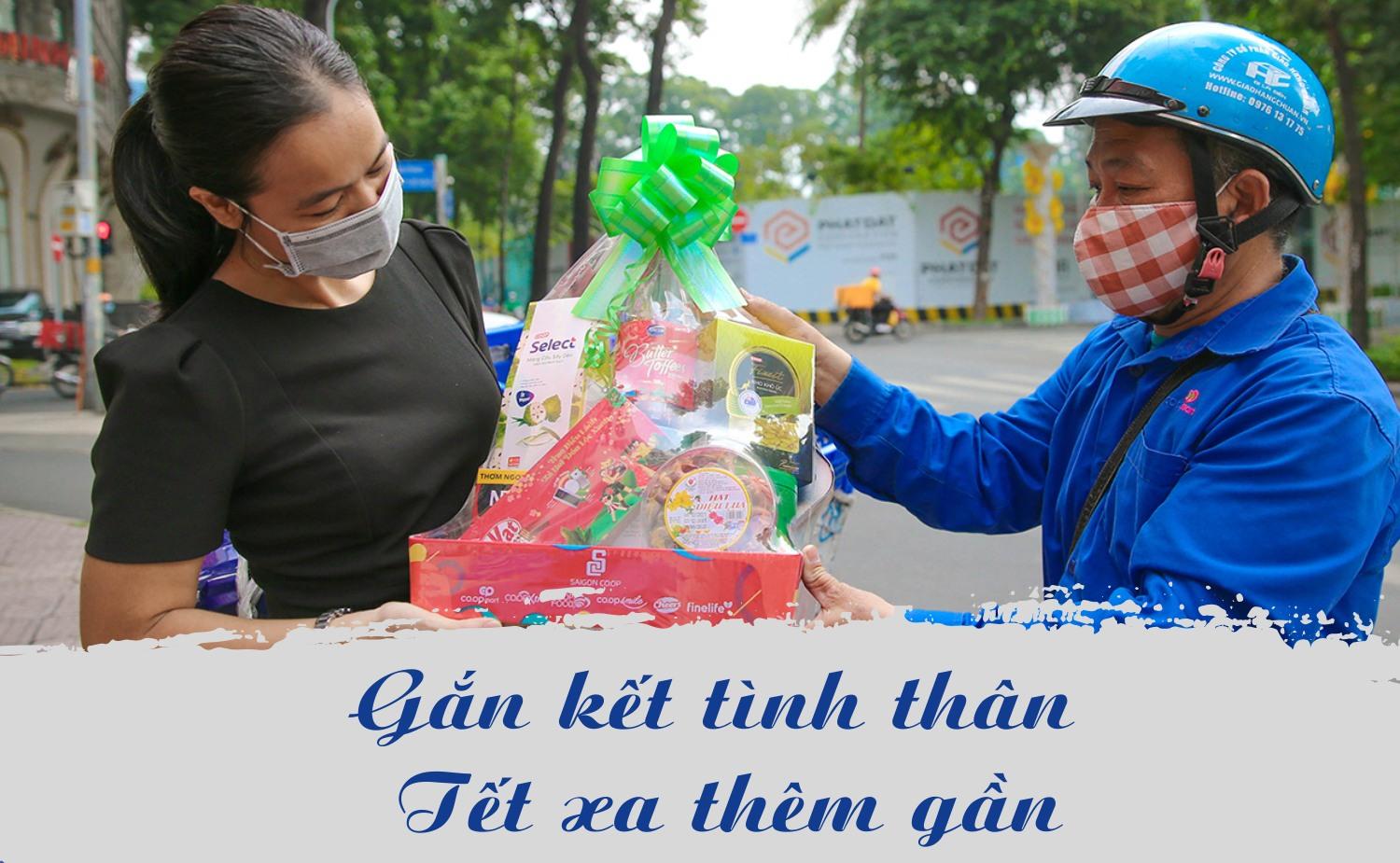 Dịch vụ Gắn kết tình thân - Tết xa thêm gần của Saigon Co.op