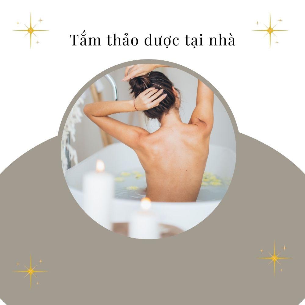 Giải tỏa căng thẳng, nâng cao sức khỏe với liệu pháp tắm thảo dược tại nhà