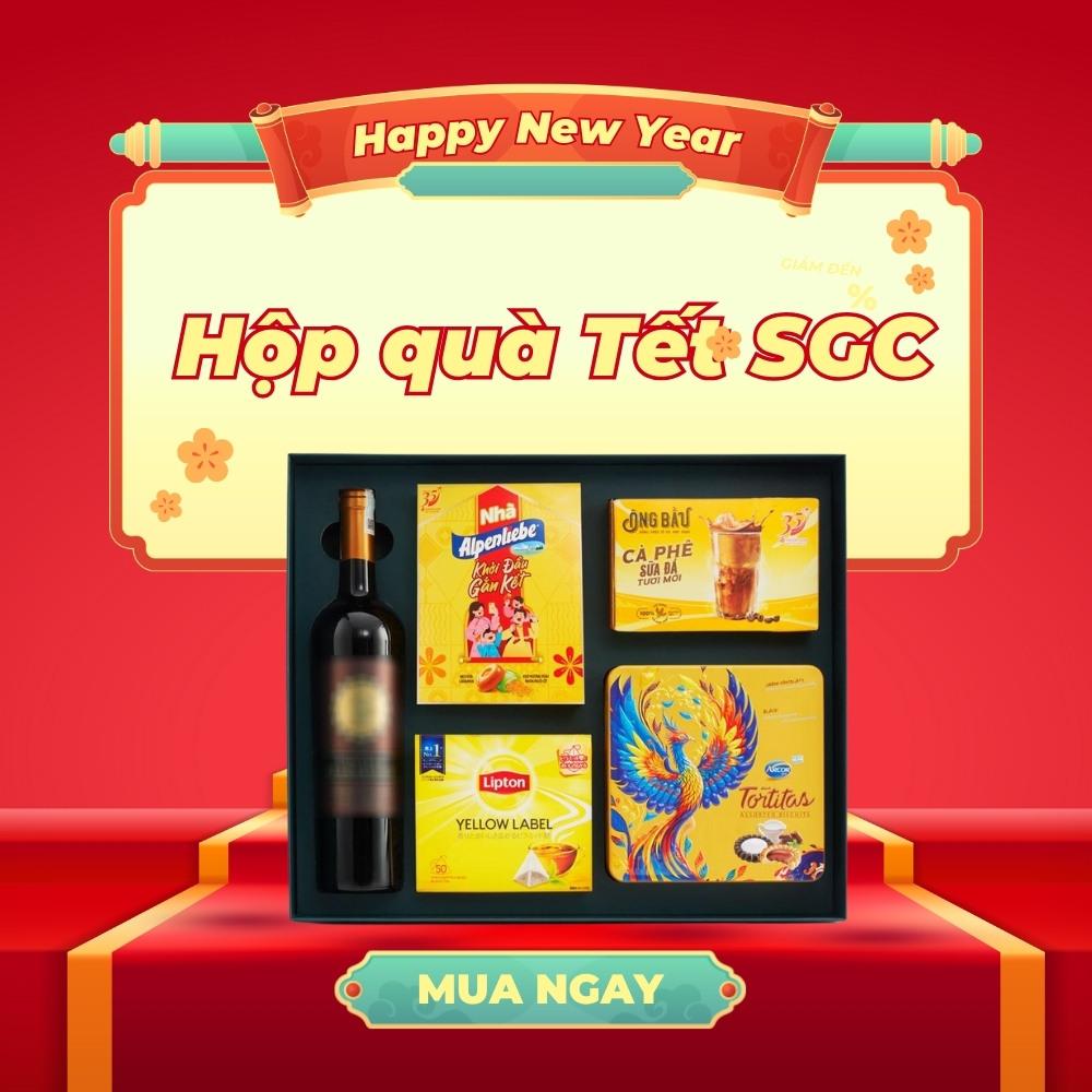 Hộp quà Tết SGC - Quà tặng sang trọng, ý nghĩa cho dịp Tết