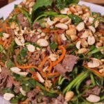 Món nộm rau muống thịt bò ngon miệng cho ngày Tết