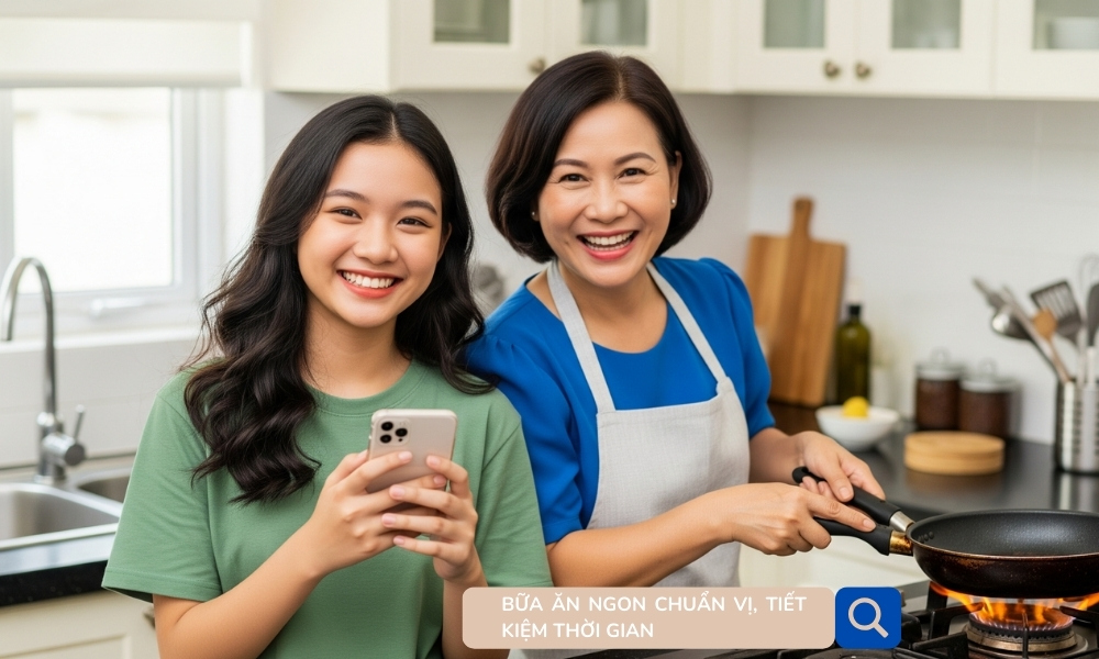Nấu nhanh chuẩn vị đơn giản