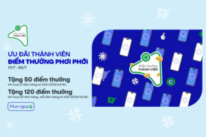 Mua sắm liền tay - tích ngay điểm thưởng