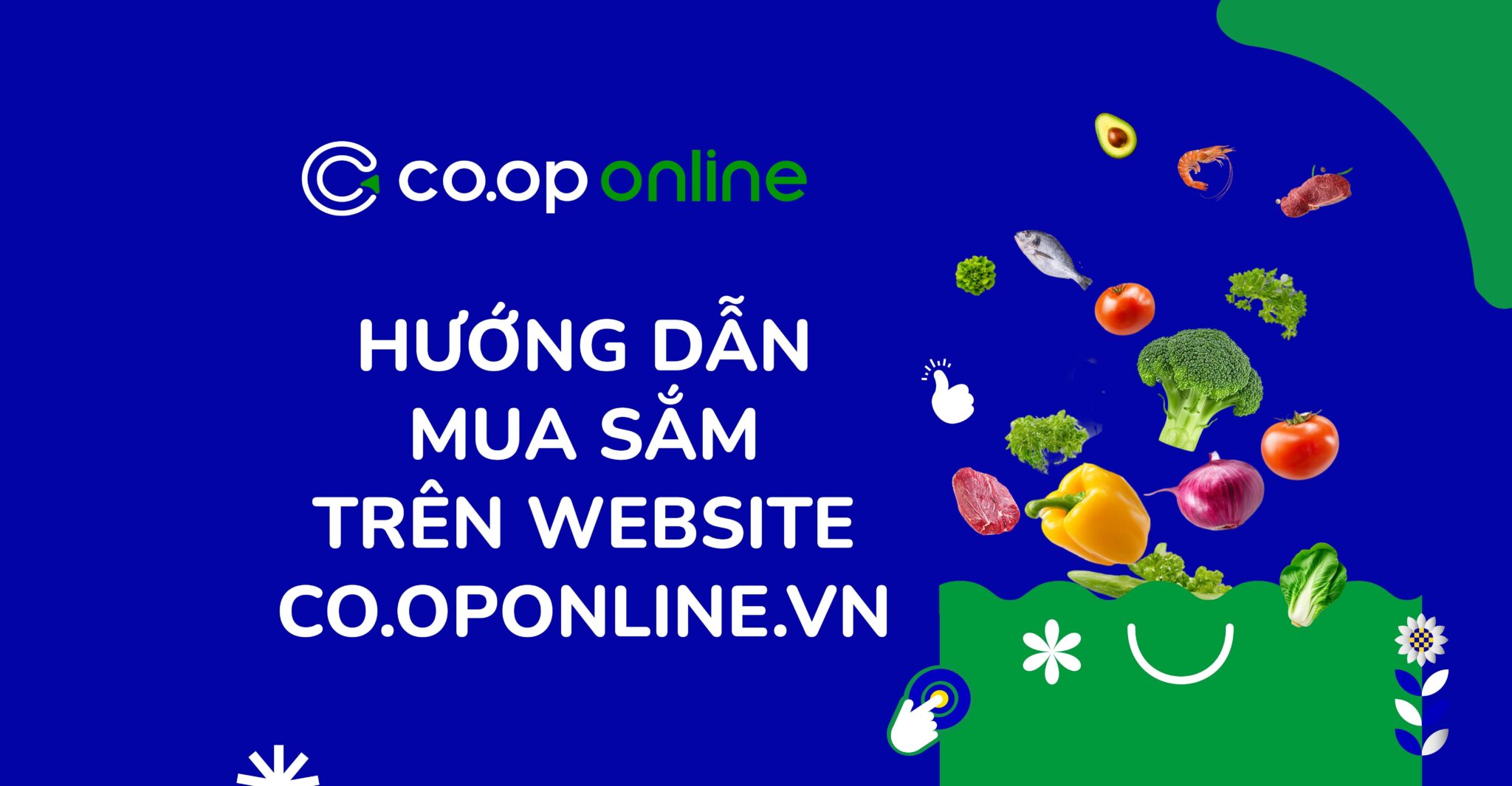 Mua sắm tiện lợi trên website cooponline.vn
