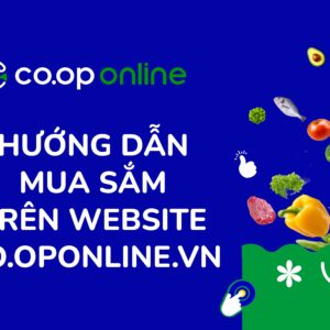 Mua sắm tiện lợi trên website cooponline.vn
