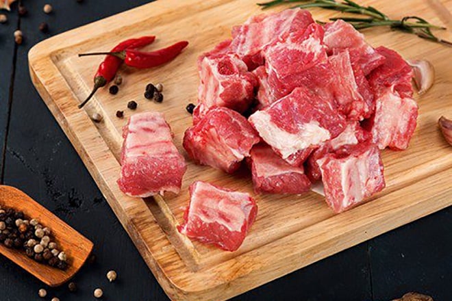 Cách chọn sườn ngon 