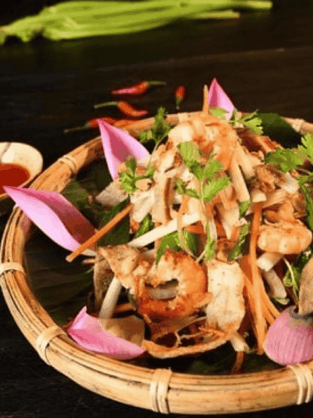 Gỏi ngó sen tôm hịt – Món trộn thanh mát, giòn ngon
