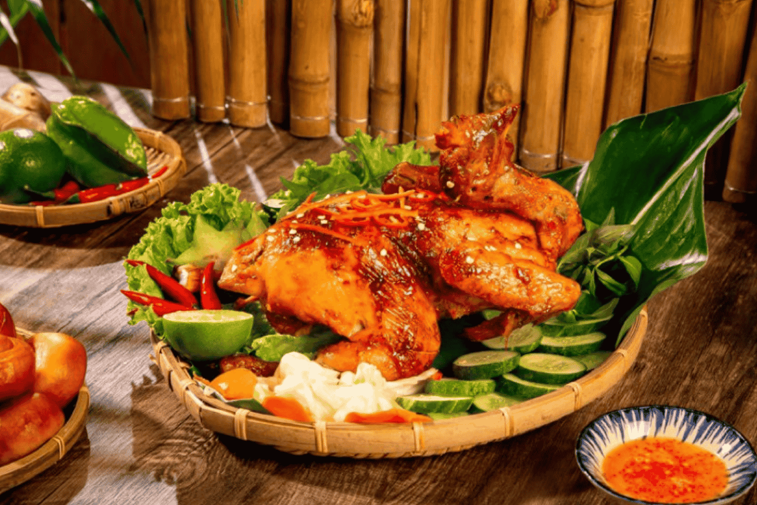 Gà nướng mật ong