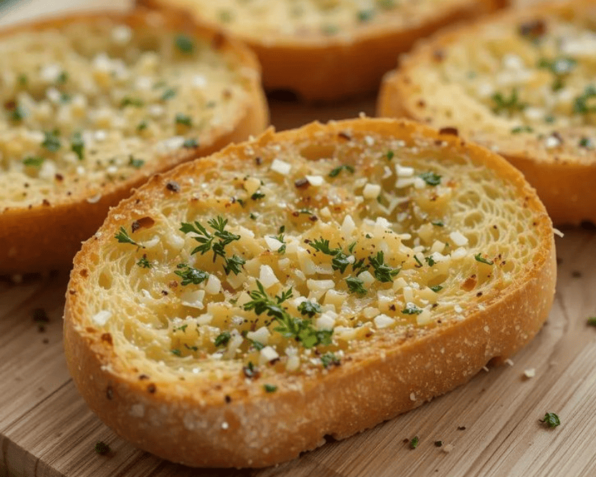 Bánh mì nướng bơ tỏi thơm lừng vị bơ