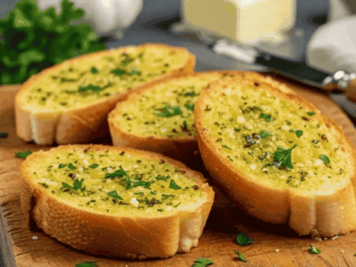 Bánh mì nướng bơ tỏi thơm giàn đáng thử