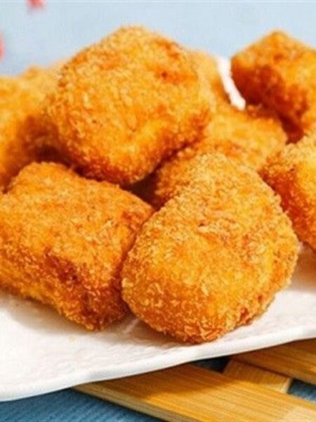 Bánh sữa chiên thơm ngon, béo ngậy