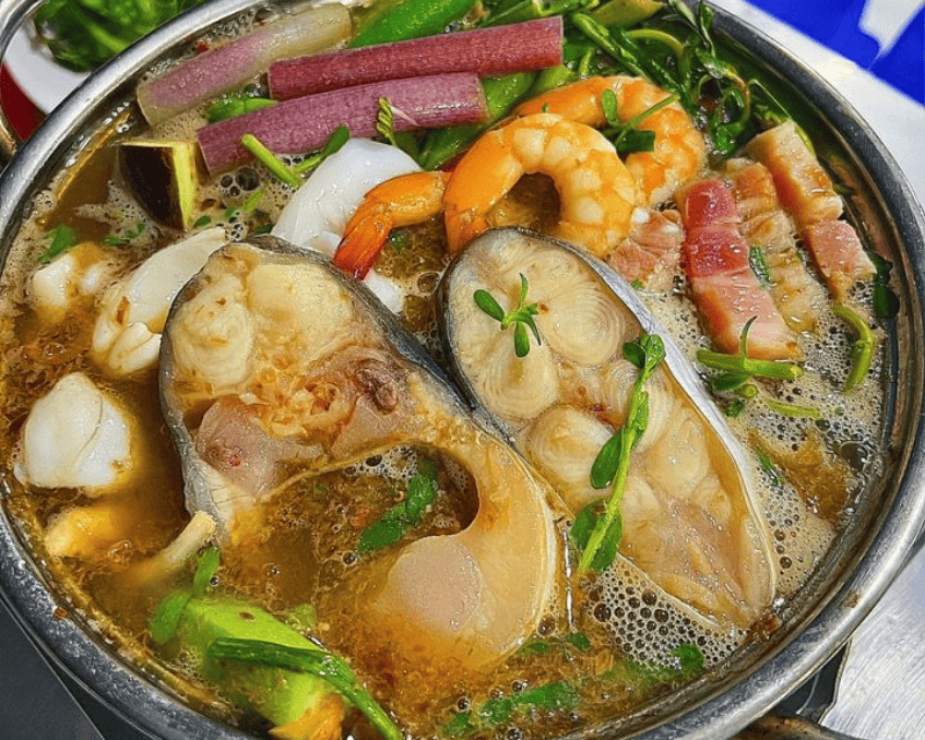 Lẩu mắm đậm vị, đủ chất