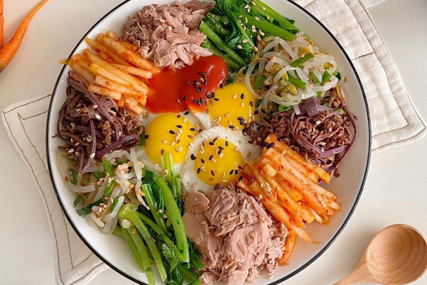 Miến trộn Hàn Quốc lạ miệng, thơm ngon