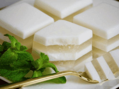 Rau câu dừa thanh mát, giải nhiệt