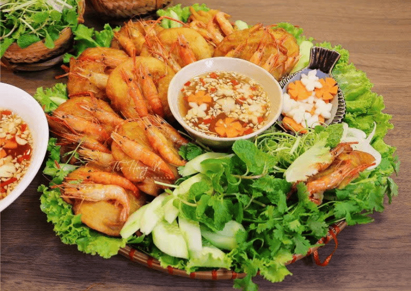 Bánh tôm Hồ Tây