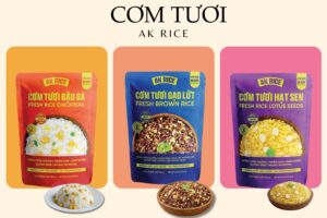 Bữa ăn hoàn hảo với cơm tươi AK Rice