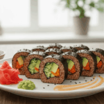 Cách làm cơm gạo lứt cuộn rong biển clean – Ăn healthy ngon chuẩn nhà hàng
