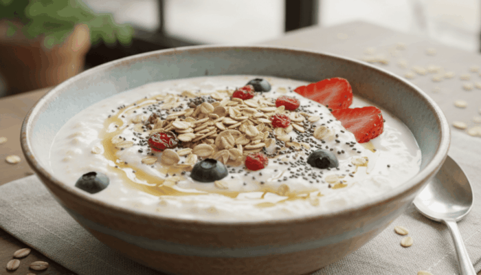 Cách làm sữa chua Yến mạch