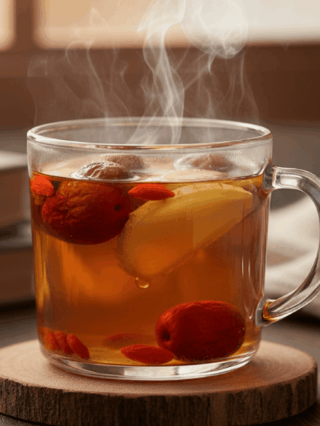 Đun sôi các nguyên liệu trên lửa nhỏ