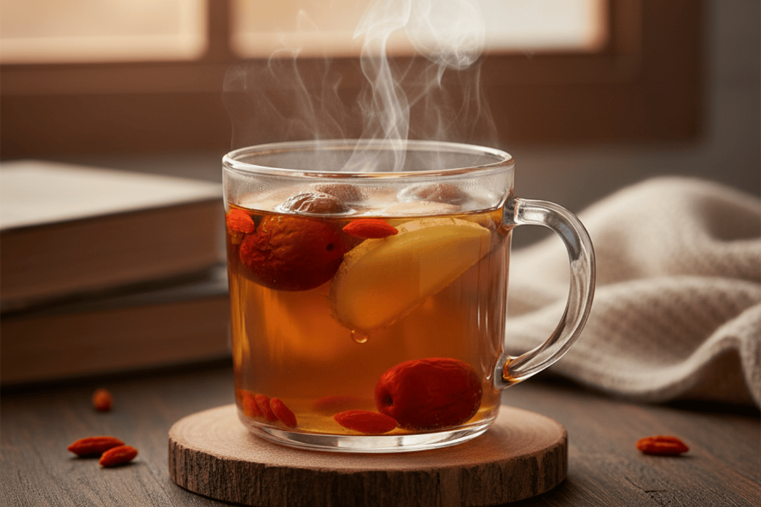 Đun sôi các nguyên liệu trên lửa nhỏ