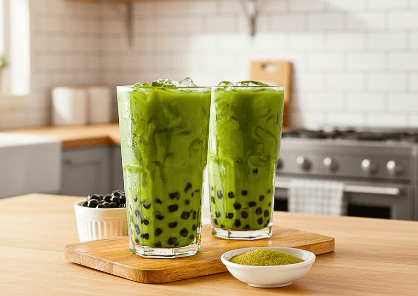 Trà sữa thái xanh thơm ngon