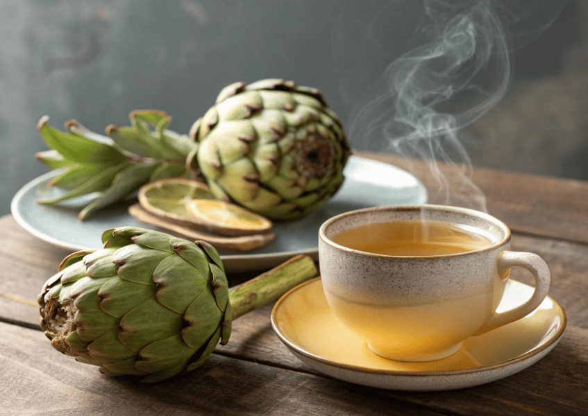 Trà atiso thảo mộc