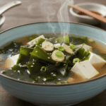 Canh rong biển đậu hủ – Món chay thanh đạm dễ nấu