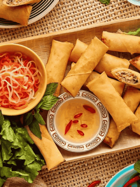 Công thức chả giò chay giòn rụm, thanh đạm và dễ làm tại nhà
