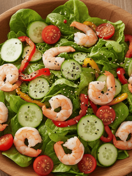 Công thức Salad tôm eat clean thanh mát: giàu đạm, ít béo và dễ làm