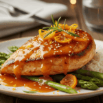 Công thức Ức gà sốt cam eat clean: thơm ngon, giàu protein và ít dầu mỡ