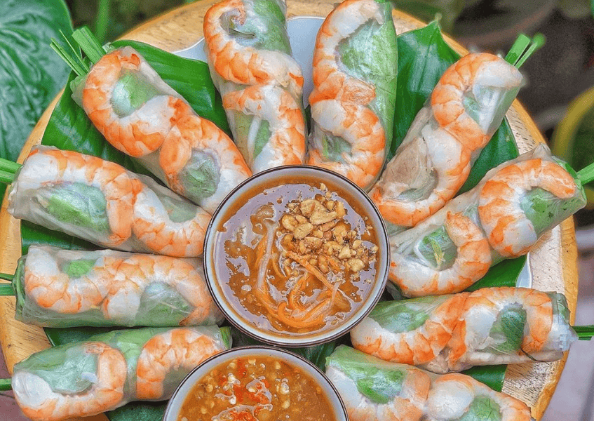 Công thức gỏi cuốn tôm thịt chuẩn vị: Hướng dẫn pha nước chấm đậu phộng