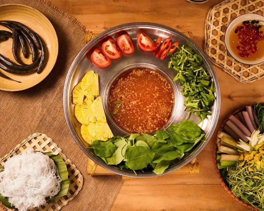 Lẩu cá kèo lá giang