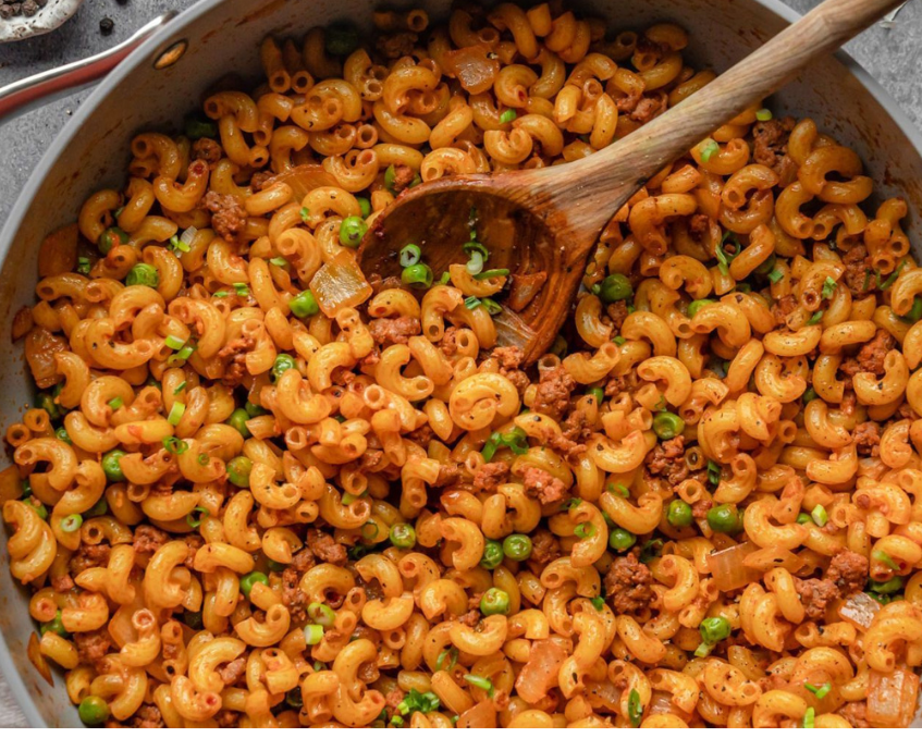 Nui xào bò