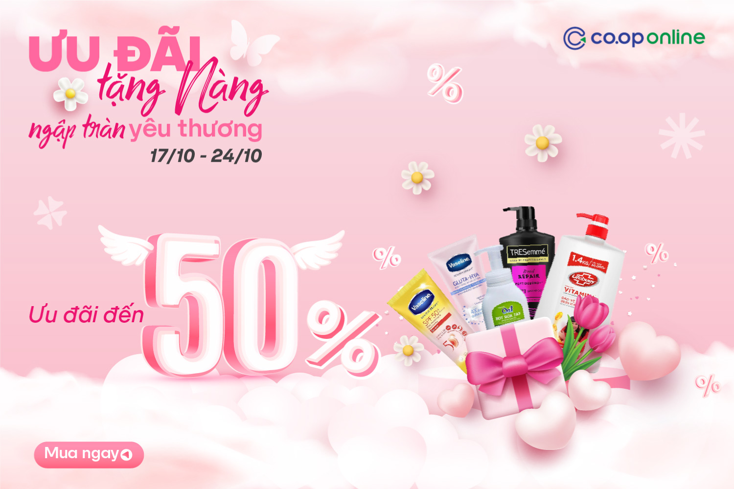 Ưu đãi tặng nàng - Ngập tràn yêu thương