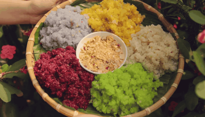 Xôi ngũ sắc: Công thức làm món xôi truyền thống đầy ý nghĩa