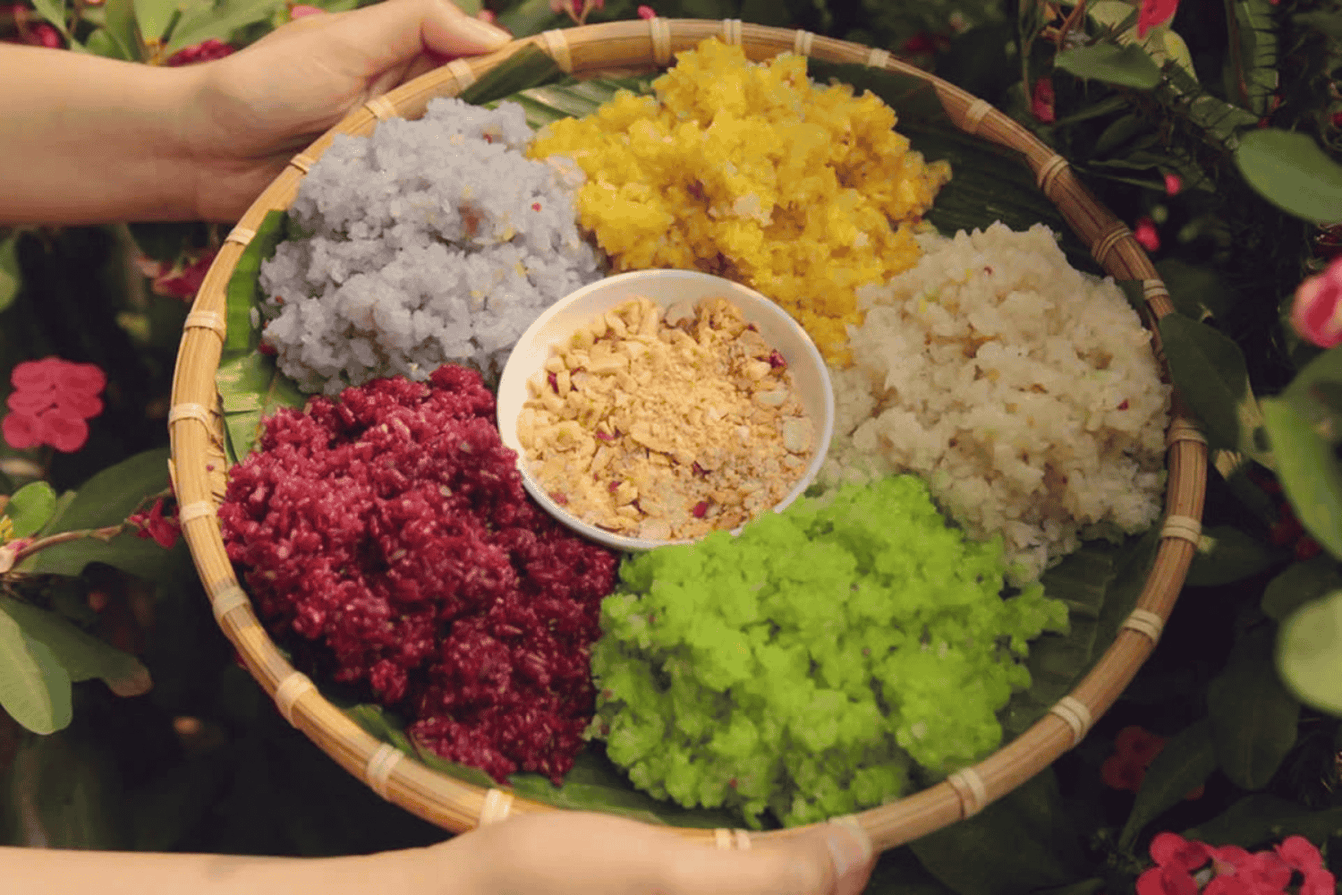 Xôi ngũ sắc: Công thức làm món xôi truyền thống đầy ý nghĩa