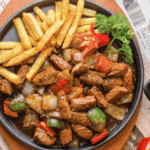 Cách làm món bò lúc lắc khoai tây chiên