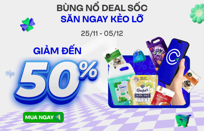 Bùng nổ deal sốc săn ngay kẻo lỡ