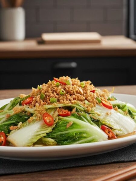 Cải thảo xào tỏi ngon