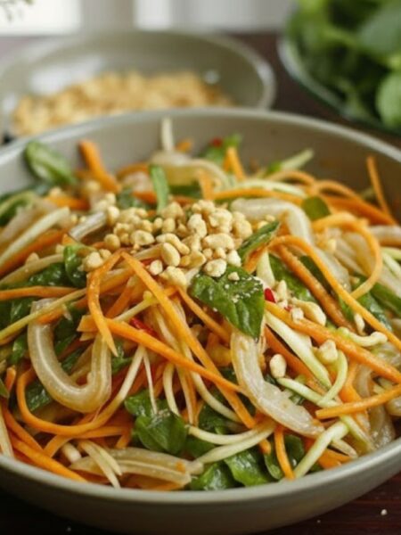 Gỏi cà rốt tai heo chua ngọt chuẩn vị