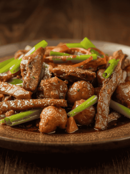 Món nạm bò xào cần tây