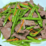 Món thịt bò xào đậu que