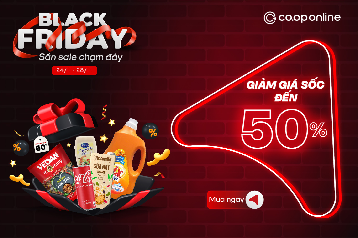 Black Friday săn sale chạm đáy giảm tới 50%