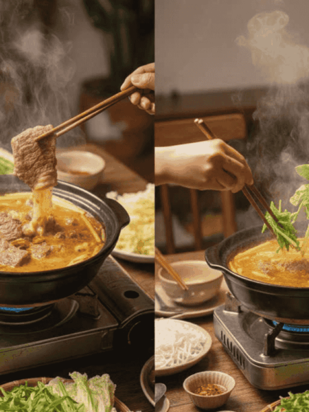 Cách làm lẩu nạm bò hầm sả thơm ngon, hấp dẫn từng thớ thịt