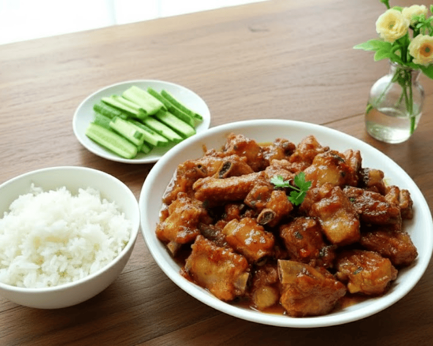 Sườn rim me chua ngọt